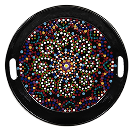 Huebneroaks Mosaic Mandala Tray