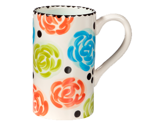 Huebneroaks Simple Floral Mug