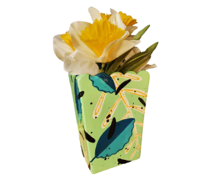 Huebneroaks Leafy Vase