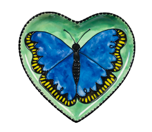 Huebneroaks Butterfly Plate