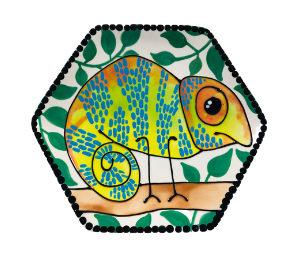 Huebneroaks Chameleon Plate