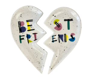 Huebneroaks Best Friends Plate Set