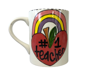 Huebneroaks Rainbow Apple Mug