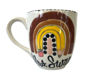 Huebneroaks Neutral Rainbow Mug