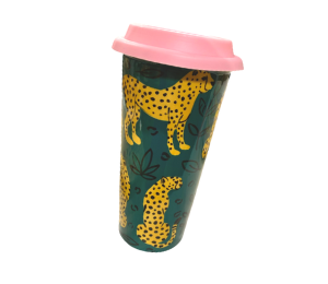 Huebneroaks Cheetah Travel Mug