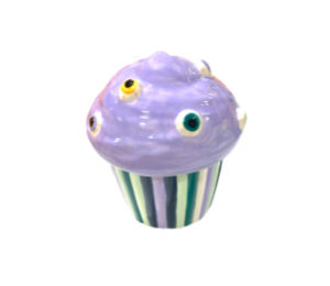 Huebneroaks Eyeball Cupcake