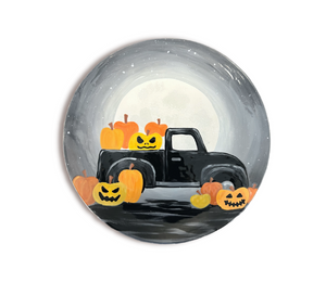 Huebneroaks Pumpkin Truck Plate