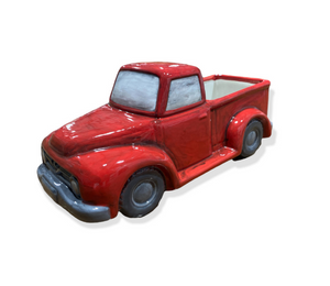 Huebneroaks Antiqued Red Truck