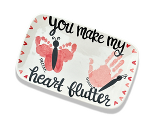 Huebneroaks Heart Flutter Print