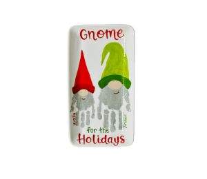 Huebneroaks Gnome Holiday Plate