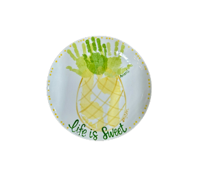 Huebneroaks Pineapple Plate