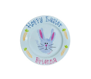 Huebneroaks Easter Bunny Plate