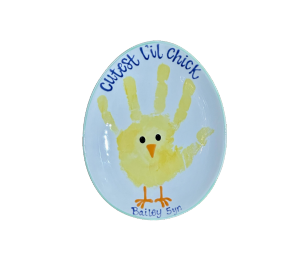 Huebneroaks Little Chick Egg Plate
