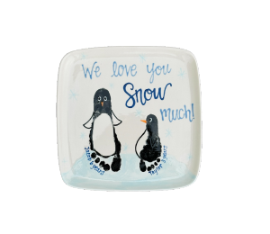 Huebneroaks Penguin Pals Plate