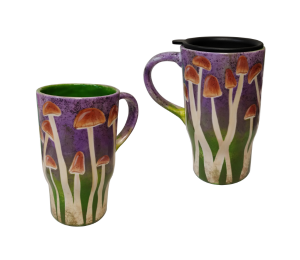 Huebneroaks Mushroom Mugs