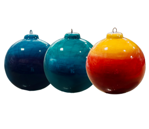 Huebneroaks Jewel Toned Ombre Ornament