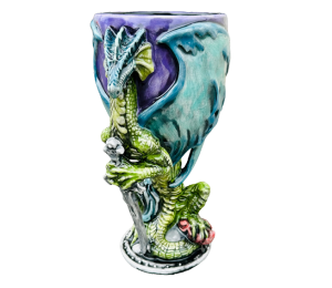 Huebneroaks Antique Dragon Goblet